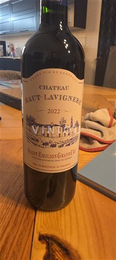 Бордо Сент-Емільйон Гран Крю Château Haut-Lavigne`re 2022